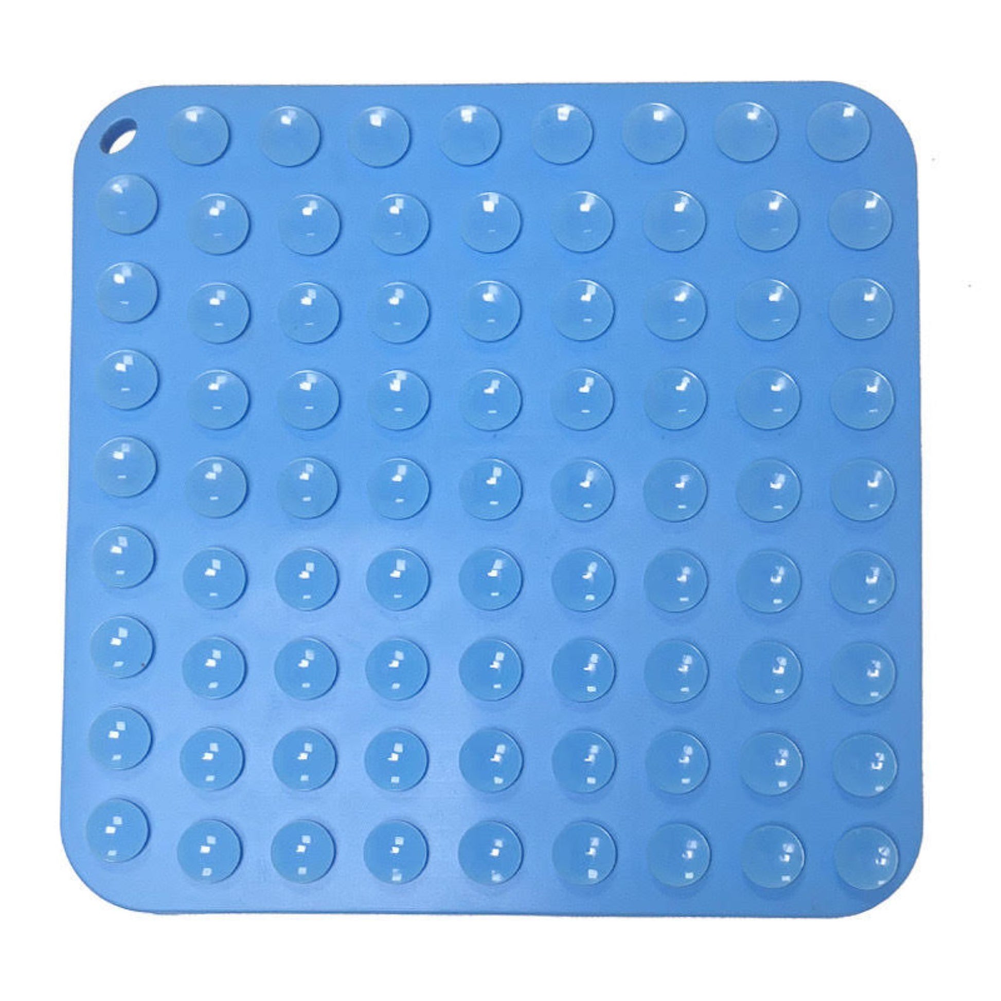 Rhino’s Pet lick mat bottom view with suction cups visible.